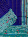 Weaves Paithani Saree With Contrast Border