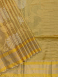 Soft Silk Tripura Tissue Saree Gold Self Border