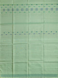 Sea Green Tripura Pattu Soft Silk Saree for Festive Wear