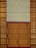 Kanjeevaram All Over Butta Gold Zari With Contrast Border (Talambralu)