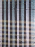 Black & Ash Tripura Pattu Soft Silk Saree with Checks