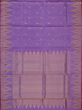 Weaves Gadwal Pattu With Temple Border With Butta With Muniya