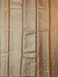 Kanjeevaram Tissue Kanchi Pattu All Over Geometric Weave Peach