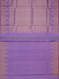 Weaves Gadwal Pattu With Temple Border With Butta With Muniya