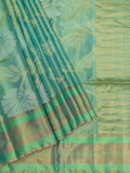 Soft Silk Tripura Tissue Saree Sky Blue Unstitched